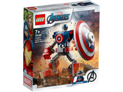 76168 - Armatura mech di Capitan America