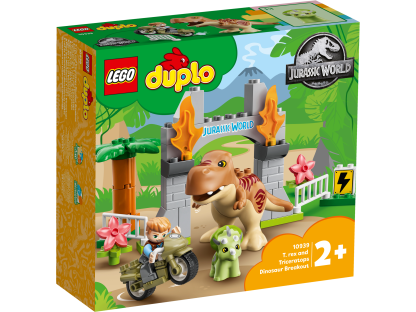 10939 - Fuga del T.rex e del Triceratopo