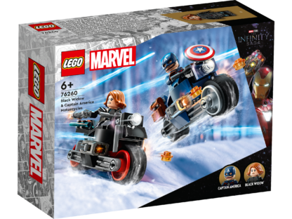 76260 - Motociclette di Black Widow e Captain America