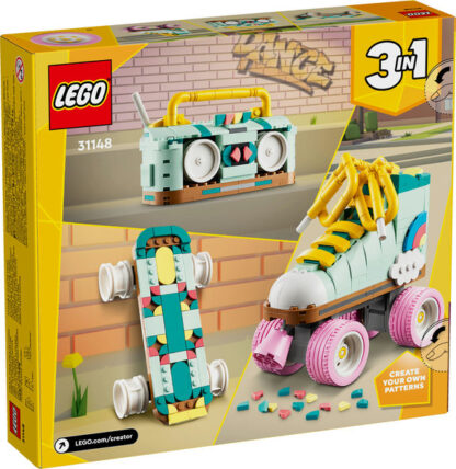 31148-Pattino a rotelle retrò - immagine 2