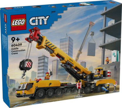 60409 Gru da cantiere mobile gialla