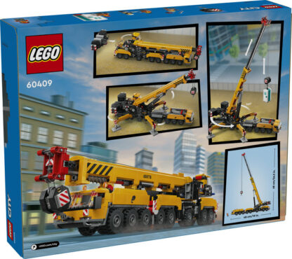 60409 Gru da cantiere mobile gialla - immagine 7