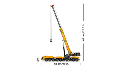 60409 Gru da cantiere mobile gialla - immagine 2