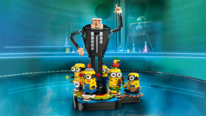 75582 Gru e Minions in mattoncini - immagine 2