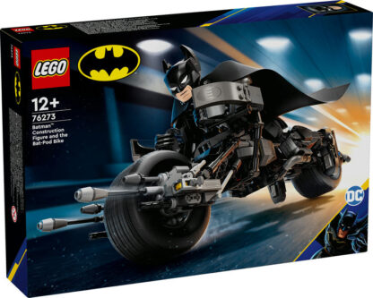 76273 Personaggio costruibile di Batman con Bat-Pod