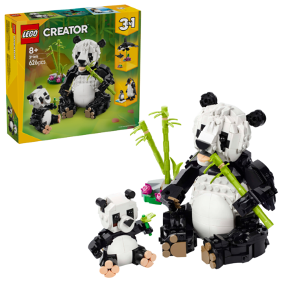 31165 Animali selvatici: famiglia di panda
