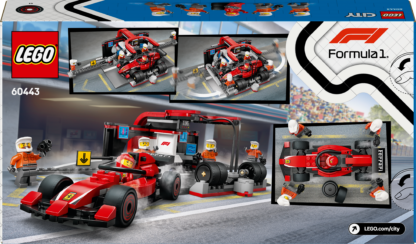 60443 Pitstop e meccanici con monoposto Ferrari F1® - immagine 3