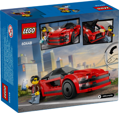 60448 Auto sportiva rossa