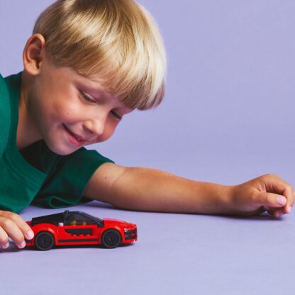 60448 Auto sportiva rossa - immagine 2