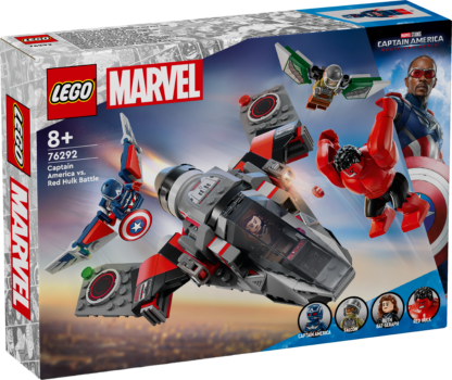 76292 Battaglia Captain America vs. Hulk Rosso
