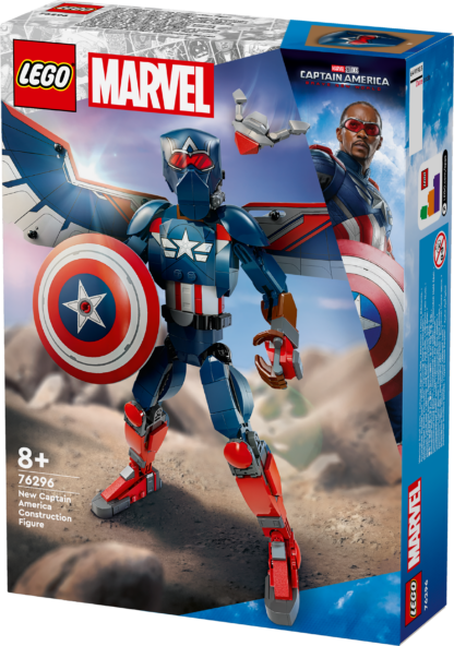 76296 Nuovo personaggio costruibile di Captain America - immagine 2