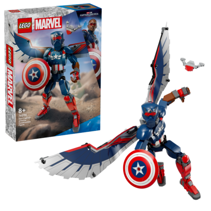 76296 Nuovo personaggio costruibile di Captain America - immagine 5