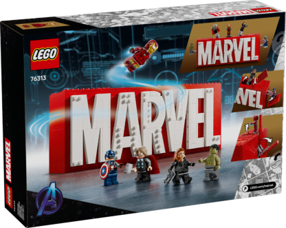 76313 Logo e Minifigure MARVEL - immagine 4