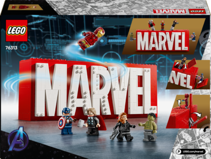76313 Logo e Minifigure MARVEL