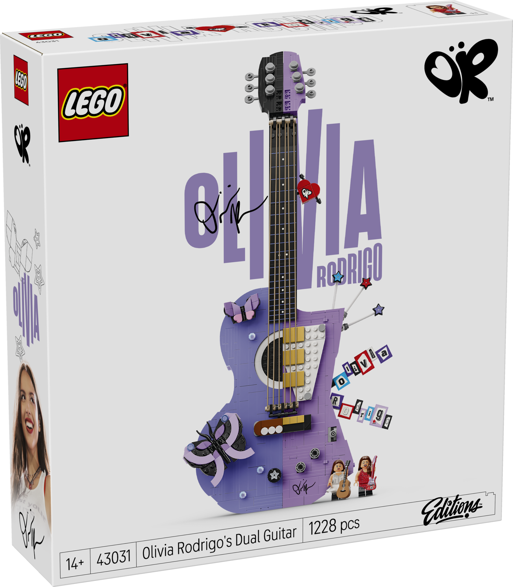 43031 La chitarra bicolore di Olivia Rodrigo