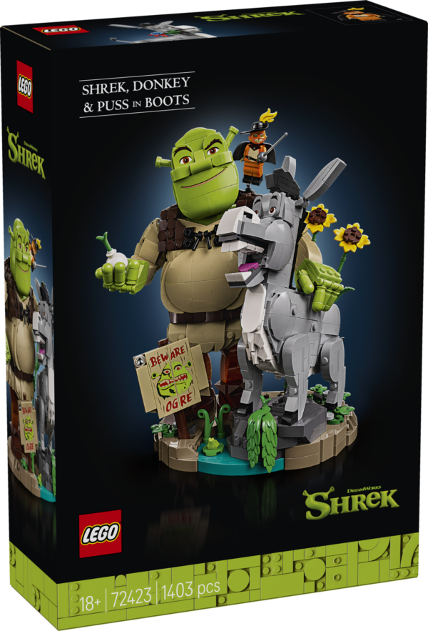 72423 Shrek, Ciuchino e Gatto con gli Stivali