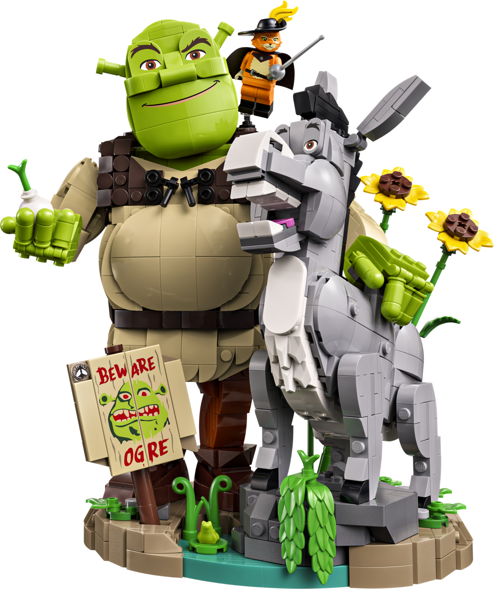 72423 Shrek, Ciuchino e Gatto con gli Stivali - immagine 3